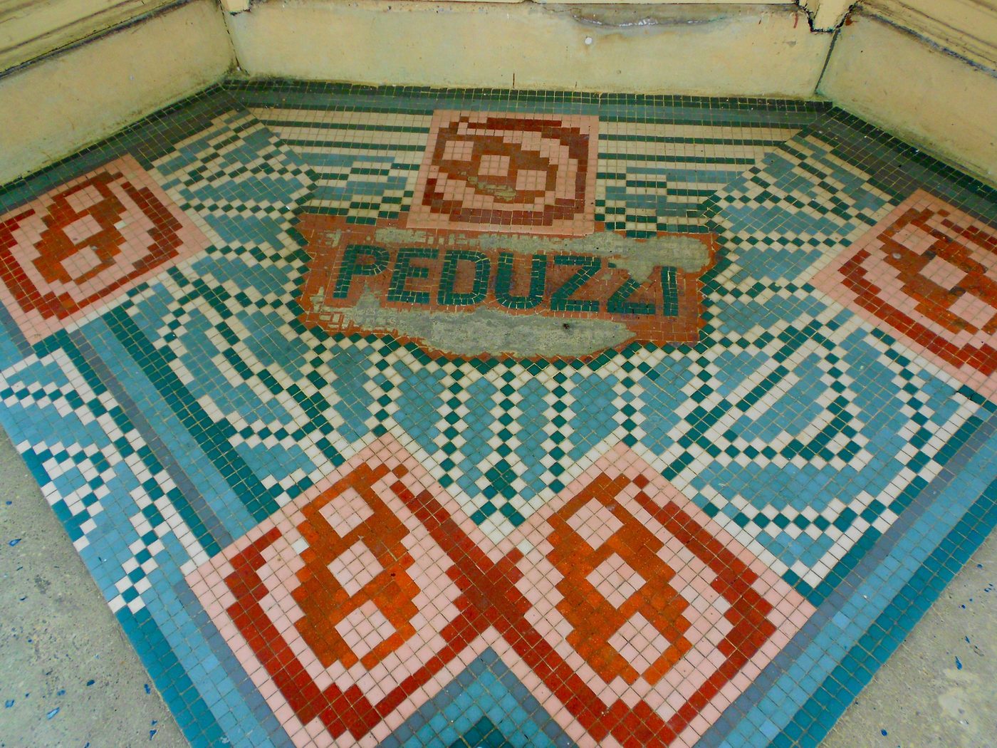 Peduzzi's entrance tile